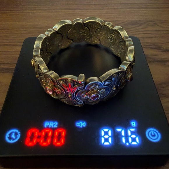 Konstantino Silver and Gold Bracelet with Gemstone Accents - Picture 10 of 10